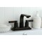 Kingston Brass KB8465NDL NuvoFusion 4" Centerset Bathroom Faucet, Oil Rubbed Bronze KB8465NDL - alternate 3